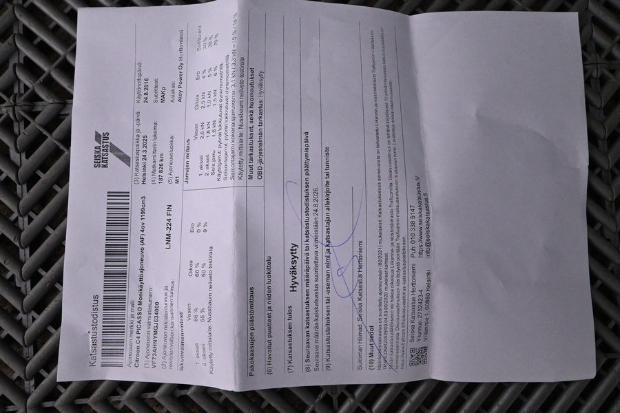 Citroën Grand C4 Picasso vaihtoauto