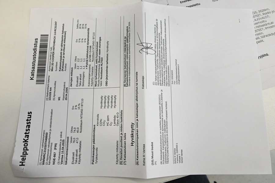 Mini Cooper vaihtoauto