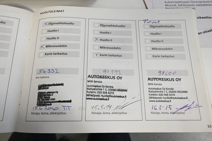 Mini Cooper vaihtoauto