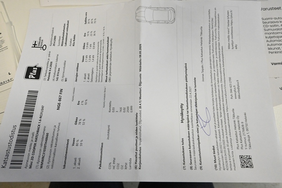 Mini Cooper vaihtoauto