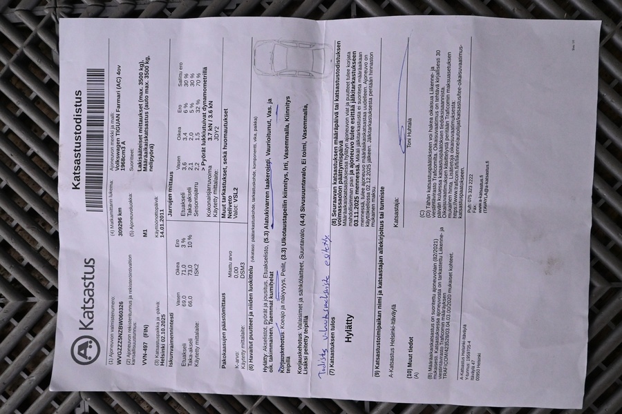 Volkswagen Tiguan vaihtoauto