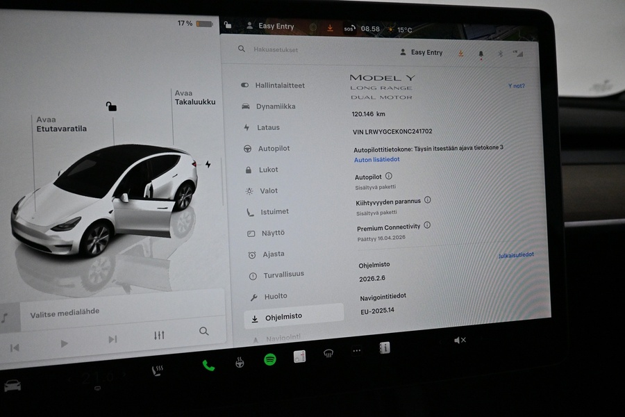 Tesla Model Y vaihtoauto