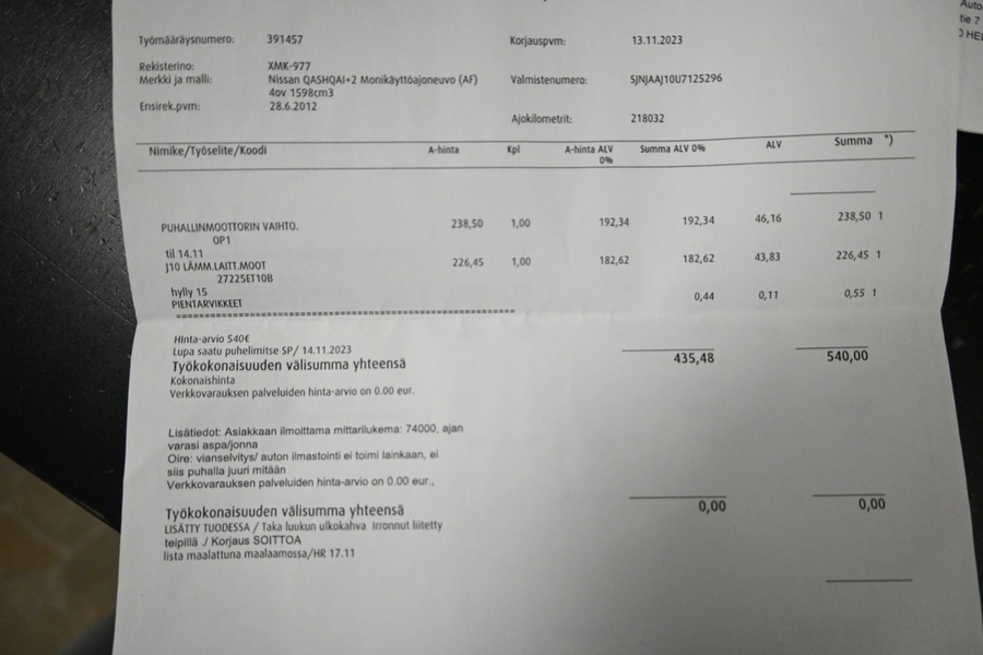 Nissan Qashqai+2 vaihtoauto