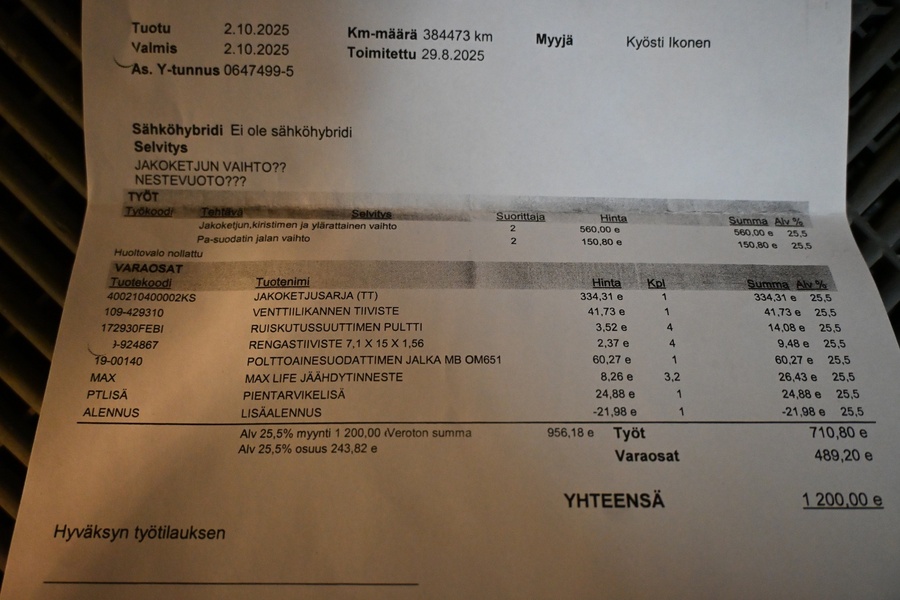 Mercedes-Benz GLK vaihtoauto