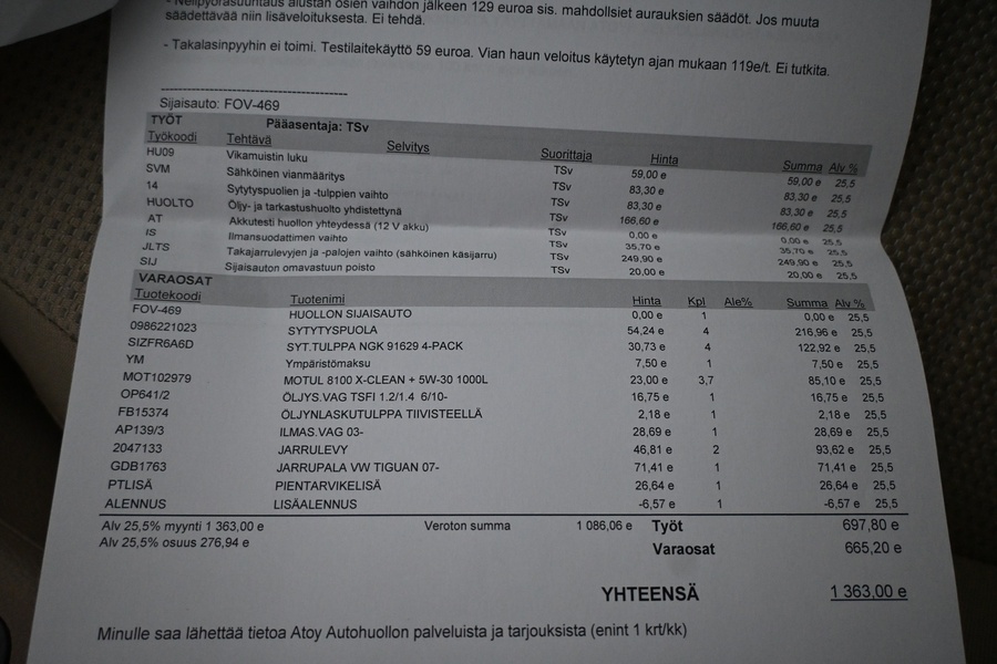 Volkswagen Passat vaihtoauto