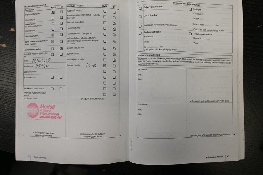 Volkswagen Caddy vaihtoauto