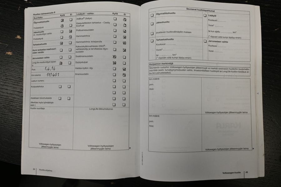 Volkswagen Caddy vaihtoauto