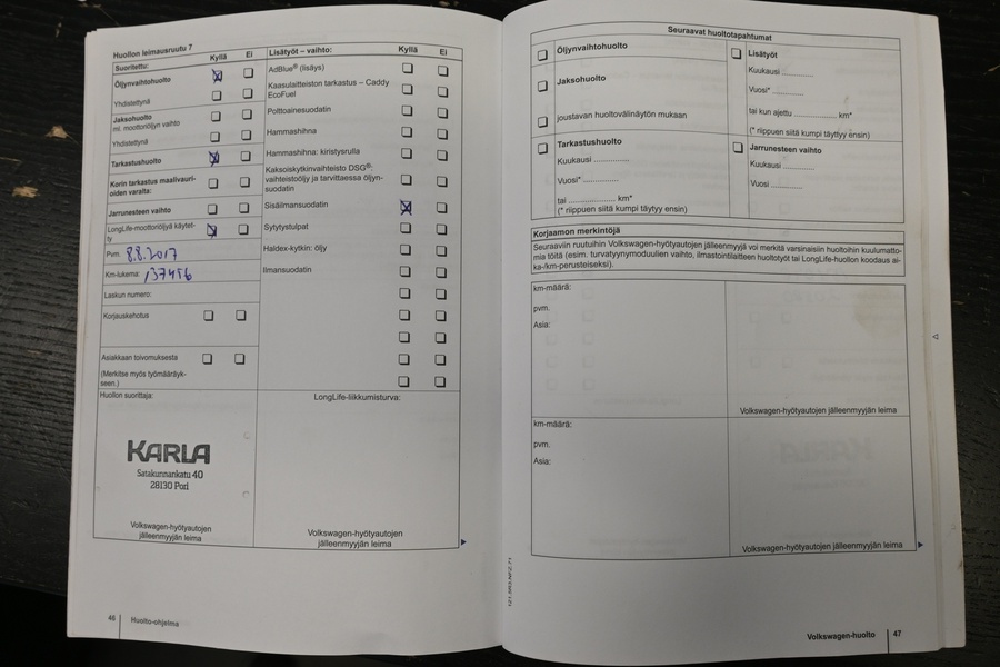 Volkswagen Caddy vaihtoauto