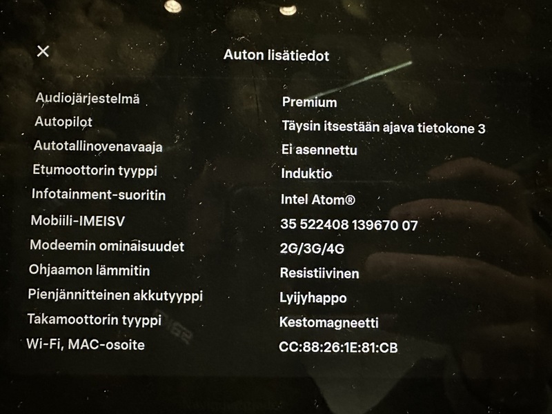 Tesla Model 3 vaihtoauto