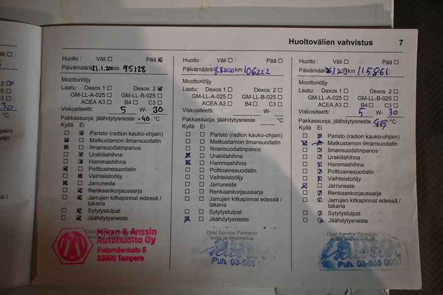 Opel Astra vaihtoauto