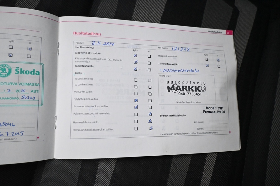 Skoda Roomster vaihtoauto