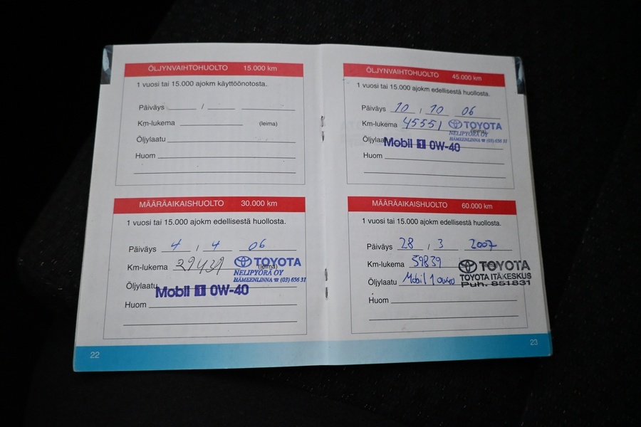 Toyota Avensis vaihtoauto