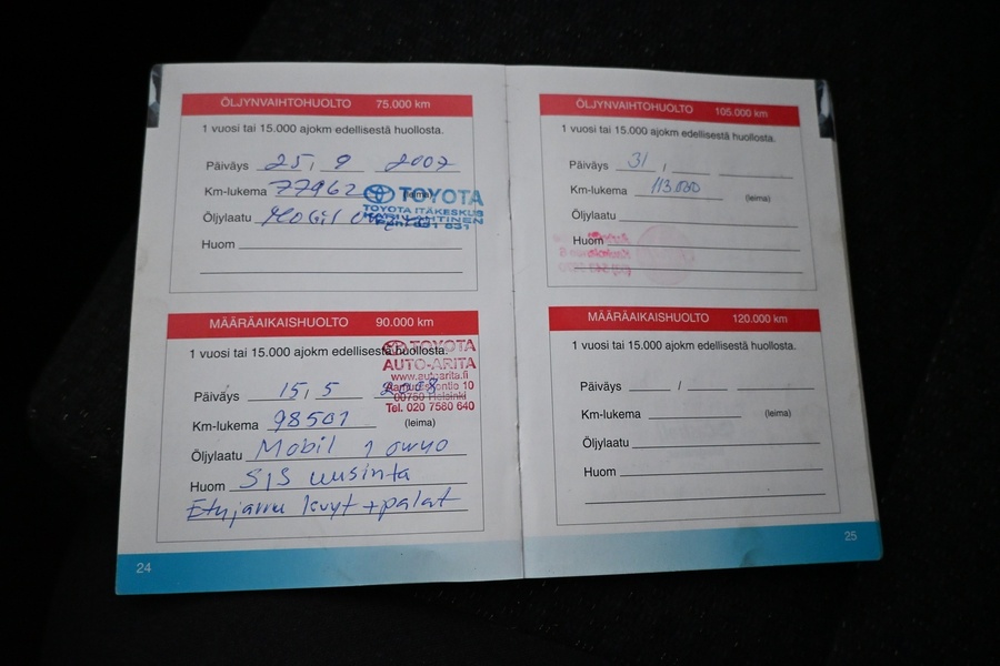 Toyota Avensis vaihtoauto