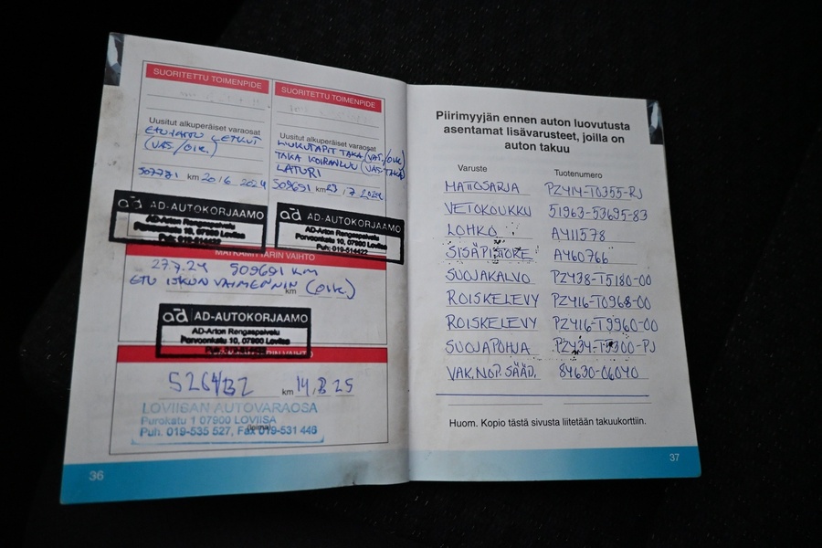 Toyota Avensis vaihtoauto