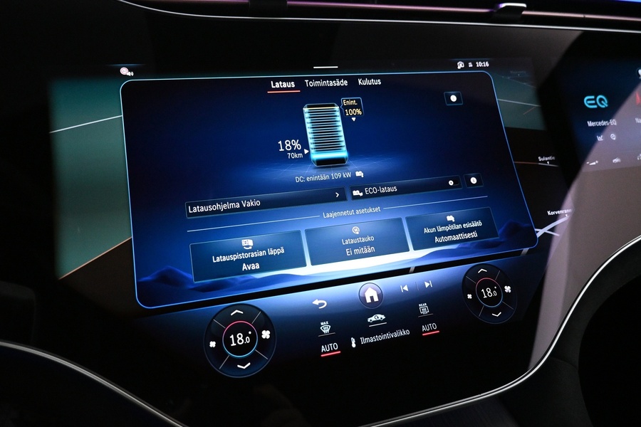 Mercedes-Benz EQE vaihtoauto