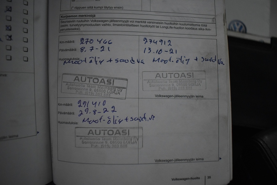 Volkswagen Passat vaihtoauto