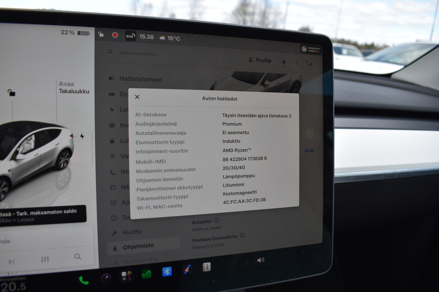 Tesla Model Y vaihtoauto
