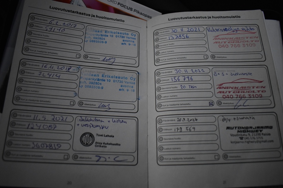 Ford Focus vaihtoauto