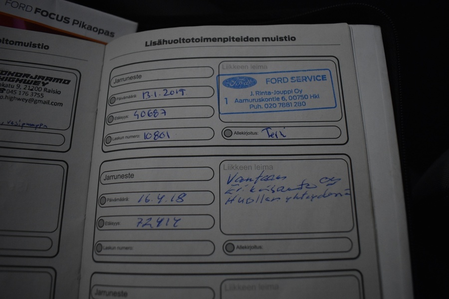 Ford Focus vaihtoauto