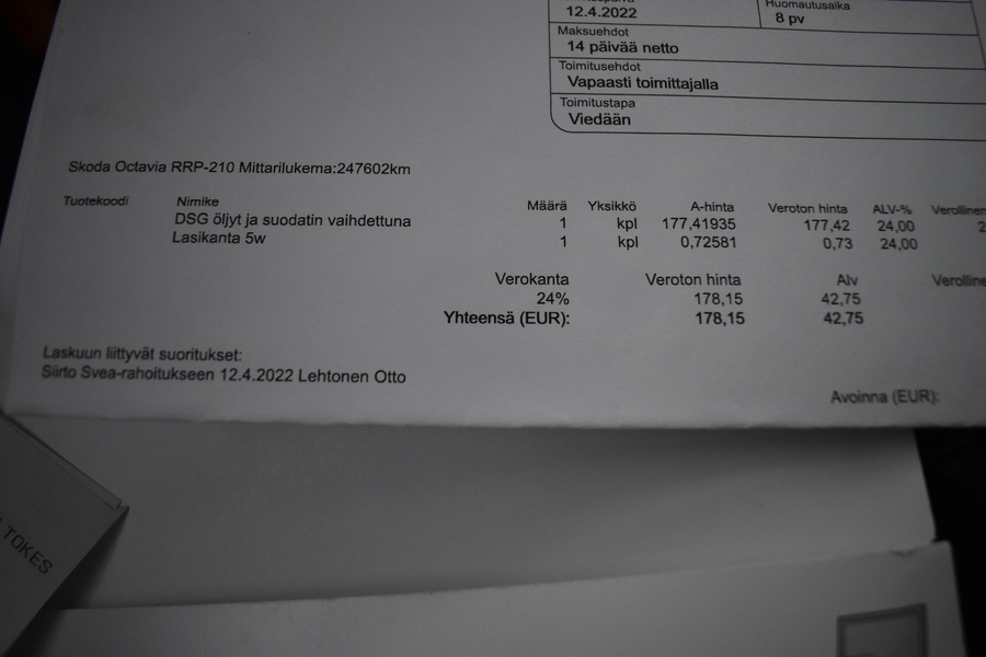 Skoda Octavia vaihtoauto