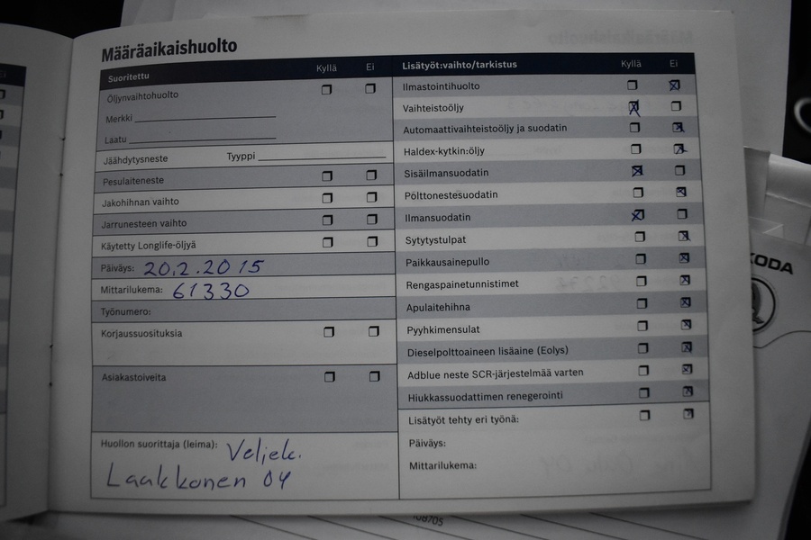 Skoda Octavia vaihtoauto