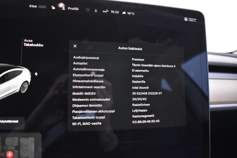 Tesla Model 3 vaihtoauto