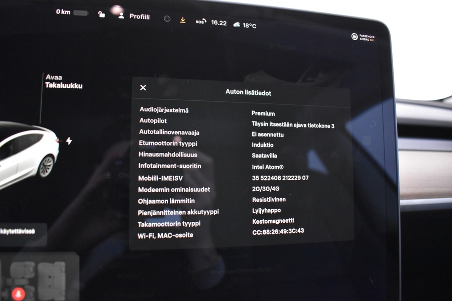 Tesla Model 3 vaihtoauto