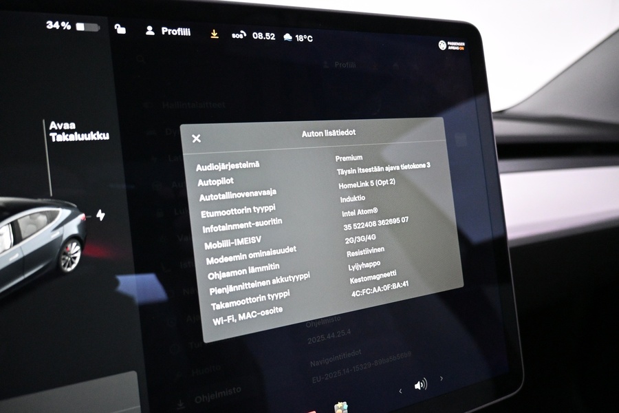 Tesla Model 3 vaihtoauto