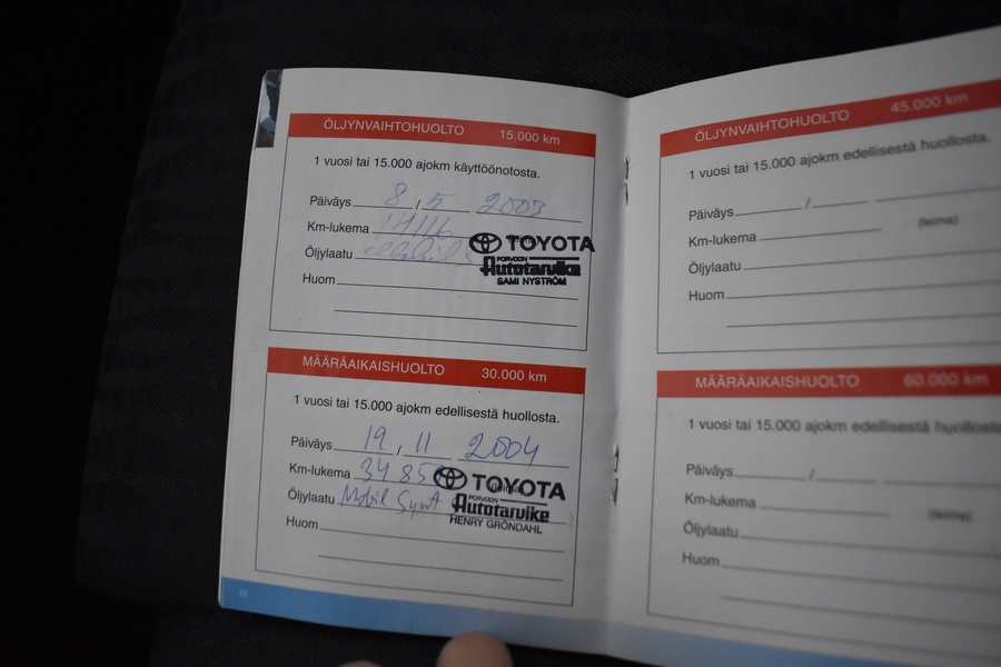 Toyota Corolla vaihtoauto