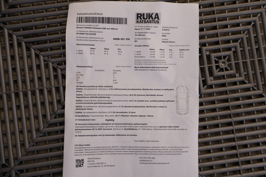 Renault Twingo vaihtoauto