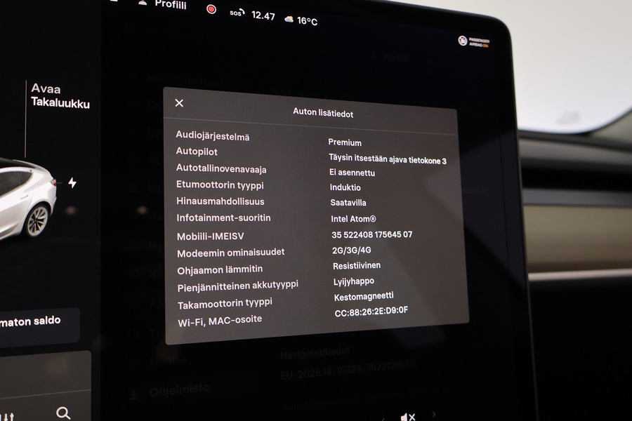 Tesla Model 3 vaihtoauto