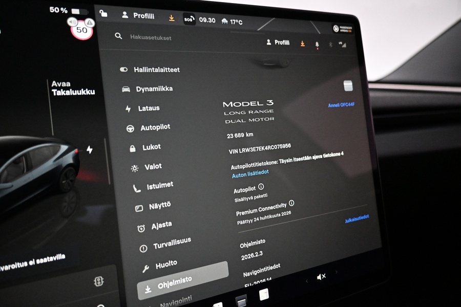 Tesla Model 3 vaihtoauto
