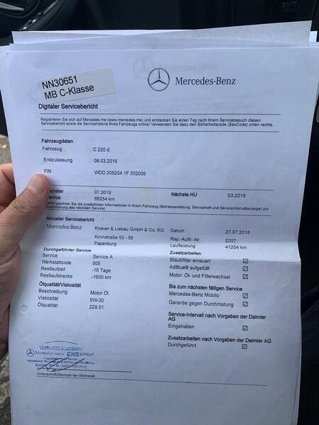 Mercedes-Benz C vaihtoauto