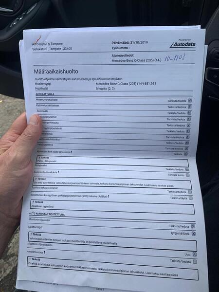 Mercedes-Benz C vaihtoauto