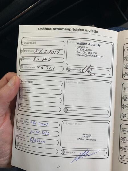 Ford Fiesta vaihtoauto