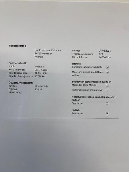 Mercedes-Benz CLA-sarja vaihtoauto