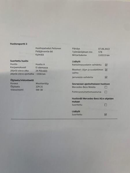 Mercedes-Benz CLA-sarja vaihtoauto