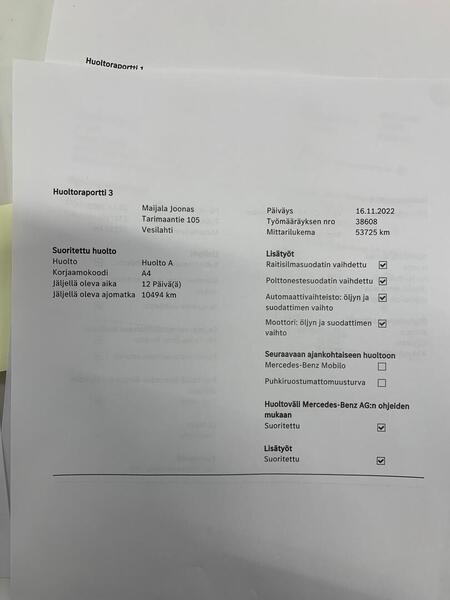 Mercedes-Benz A vaihtoauto