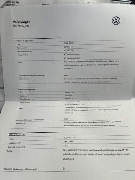 Volkswagen Passat vaihtoauto