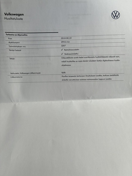 Volkswagen Passat vaihtoauto