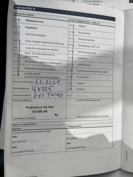 Volkswagen Passat vaihtoauto