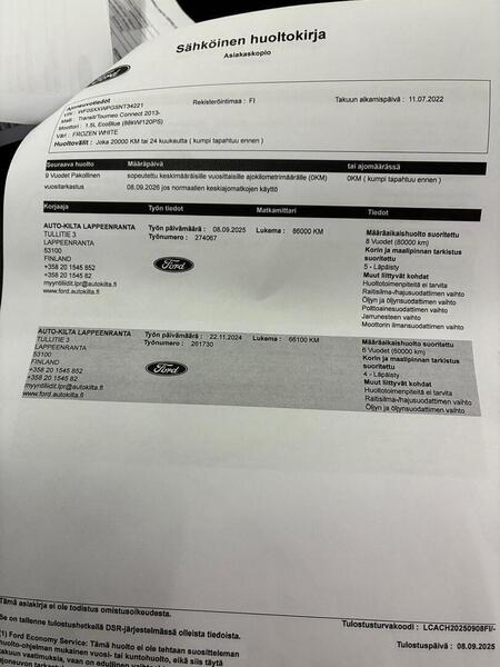 Ford Transit Connect vaihtoauto