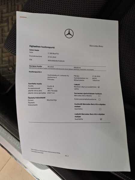 Mercedes-Benz C vaihtoauto