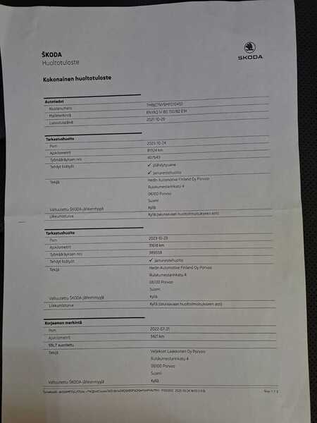 Skoda Enyaq vaihtoauto