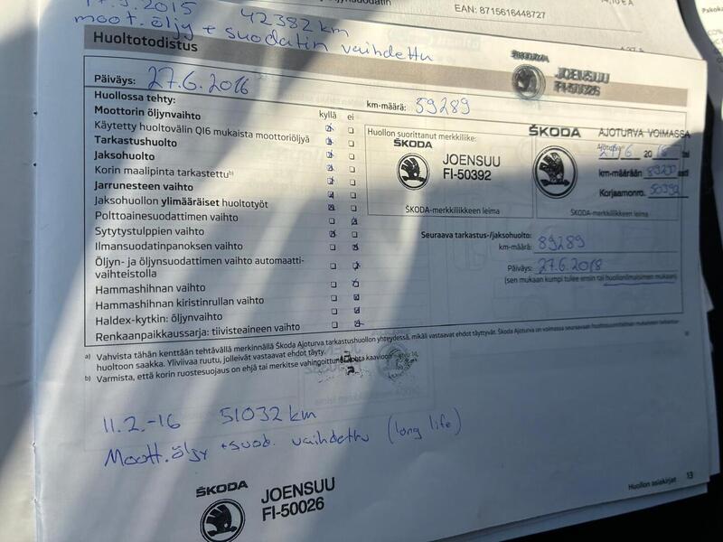 Skoda Yeti vaihtoauto