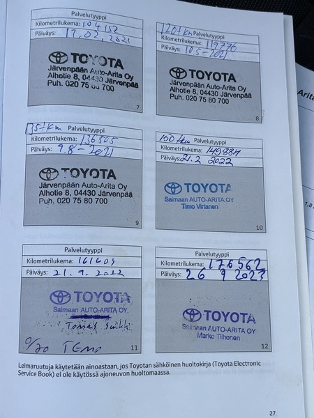 Toyota Corolla vaihtoauto