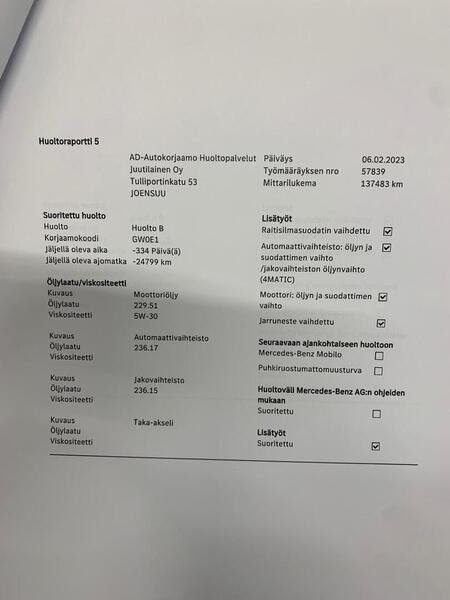 Mercedes-Benz GLC vaihtoauto