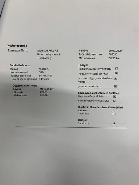 Mercedes-Benz GLC vaihtoauto