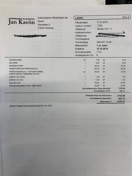 Skoda Yeti vaihtoauto