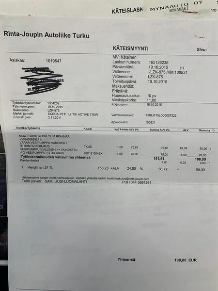 Skoda Yeti vaihtoauto